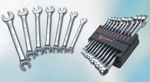 Combination wrenches