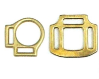 SOLID BRASS HALTER SQUARE