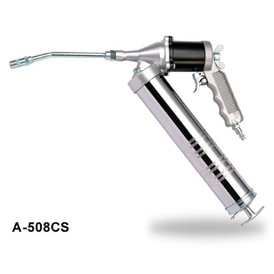 360° Angle-Free Rotating & Continuous Flow Air Grease Gun