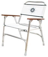 Folding deck chair