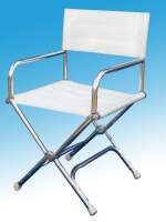 Folding deck chair