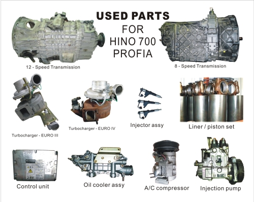 日野 HINO 700 零配件