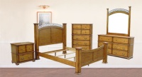 Wood Beds, Commode / 5-Drawer Chests, Vanities / Dressers / Dressing Tables, Mirrors