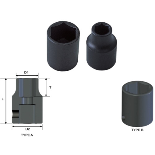 Impact Socket , CR-MO