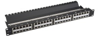 Cat.6 Shielded Feed-through Patch Panel