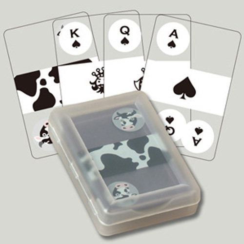 Transparent playing cards