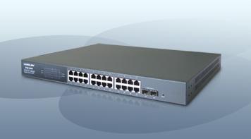 PoE-2404 24-Port PoE L2 供電管理交換機