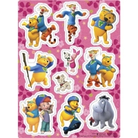 Raised Relief Stickers (Winnie the Pooh)