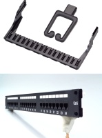 24 Ports UTP Cat.5e Patch Panel / 24 Ports UTP Cat.6 Patch Panel