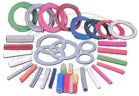 Silicone Extruding Profile trbing, Cords, Wire