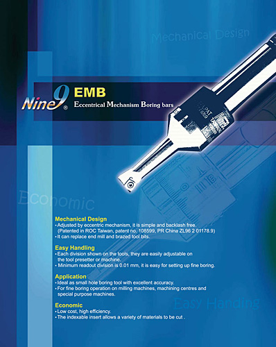 EMB
Eccentrical Mechanism Boring Bars