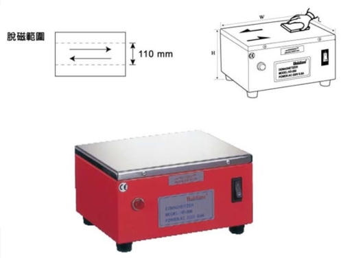 Stander Type Demagnetizer