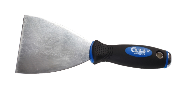 PUTTY KNIFE(STAINLESS STEEL BLADE/ FLEX. &PLASTIC HANDLE)