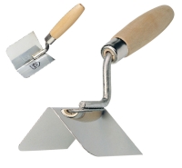 CORNER TROWELS WOOD HANDLE