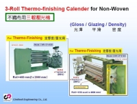 3-Roll Thermo-finishing Calender for Non-Woven