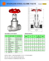 Stainless Steel Golbe Valve