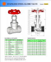 Stainless Steel Golbe Valve