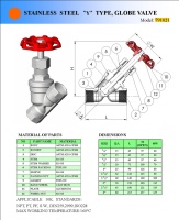 Stainless Steel Golbe Valve