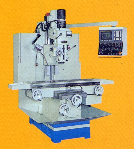 CNC BED TYPE VERTICAL MILLING MACHINE