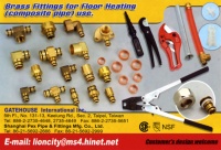 Brass Fittings For Floor Heating( Composite Pipe) use