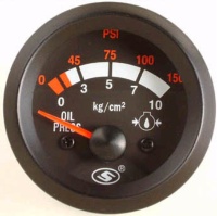 12/24V Oil Pressure Gauge