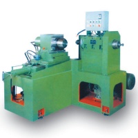 Horizontal finishing machine for ball valve opening tank