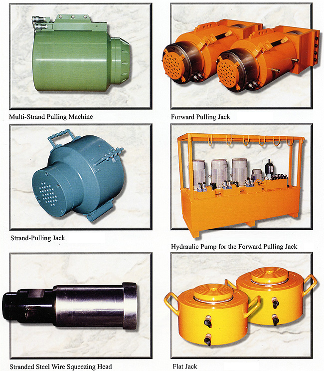 Peripheral Equipment of Strand Pusher