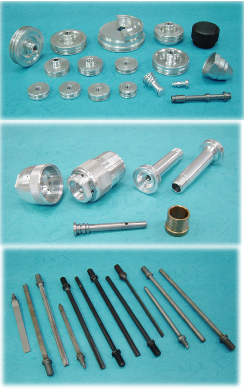 Parts for air tools and hand-operated tools