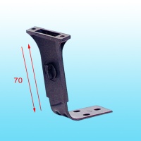 Rotary-style height adjustment Ergo arm