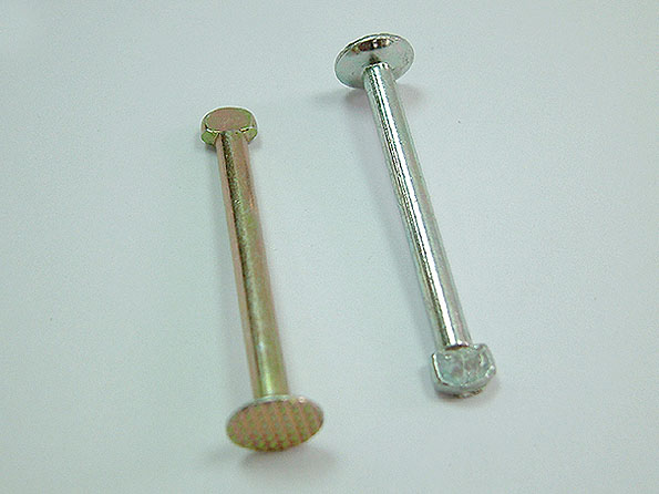 Double-headed rivets