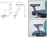 Tubing Adjustable Arm