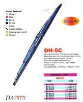 Color- Type Wiper Blade