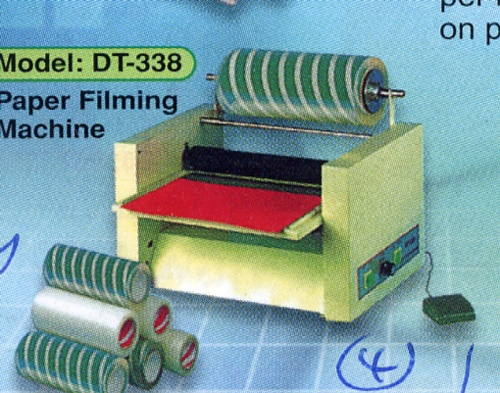 Paper Filming Machine