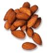 Natural almonds