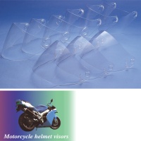 Motorcycle helmet visors