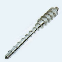 Extruder screw rods and barrels