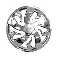 ABS WHEEL COVER, CHROME, SILVER