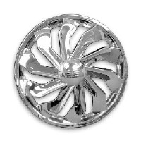 ABS WHEEL COVER, CHROME, SILVER