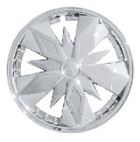 ABS WHEEL COVER, CHROME, SILVER