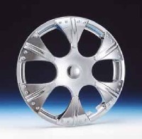 ABS WHEEL COVER, CHROME, SILVER