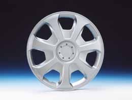 ABS WHEEL COVER, CHROME, SILVER