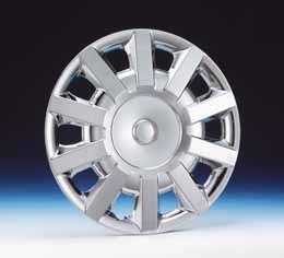 ABS WHEEL COVER, CHROME, SILVER