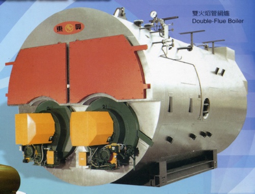 Double-Flue Boiler