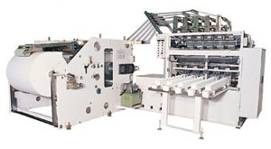 Table Napkin Converting Machine (Fold system by vacuum)