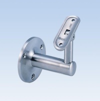 HANDRAIL SUPPORT RADIUSED AND ANGLE ADJUSTABLE