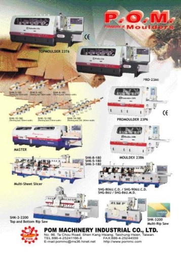 6 Spindle 4-side Moulder