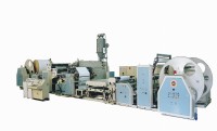 Extrusion system lamination machine