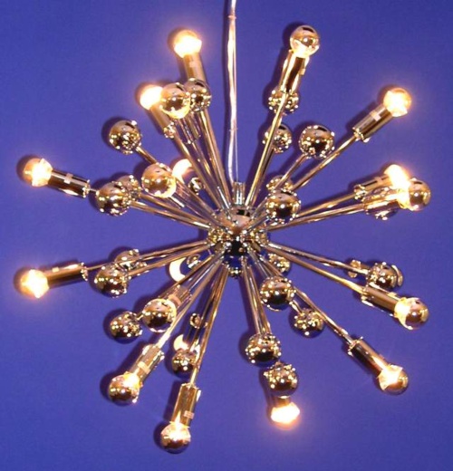 20 Satellite Metal Ball Pendant Lamp