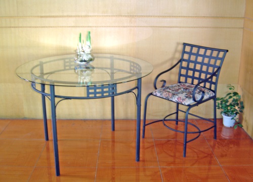 Dining Room FurnitureLiving Room FurnitureTube Furnitur Metal Furniture K/D FurnitureTablesChairs