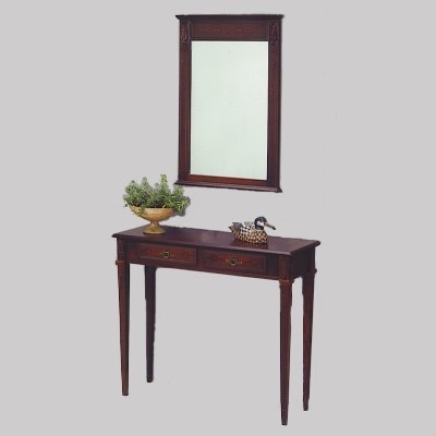 Mirror & Console Table